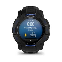 Garmin Instinct® AMOLED black mit Silikon-Wechselarmband 26 mm bolt blue — Buy in Cyprus with Fast Delivery