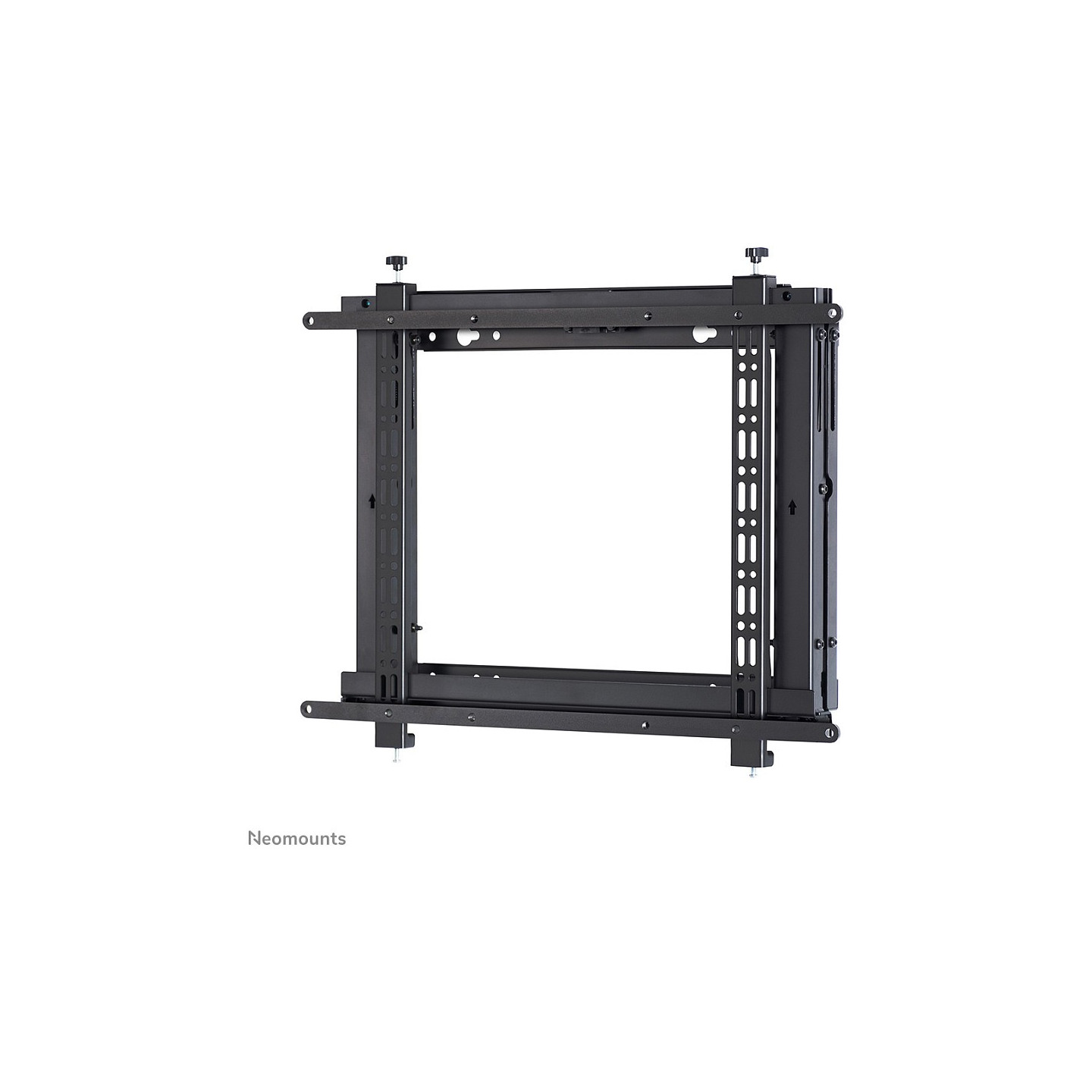 Neomounts WL95-800BL1 Push-to-Pop-Out Videowall-Wandhalterung für 42-70' Bildschirme - Schwarz
