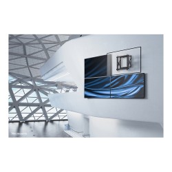 Neomounts WL95-800BL1 Push-to-Pop-Out Videowall-Wandhalterung für 42-70' Bildschirme - Schwarz