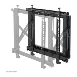 Neomounts WL95-800BL1 Push-to-Pop-Out Videowall-Wandhalterung für 42-70' Bildschirme - Schwarz
