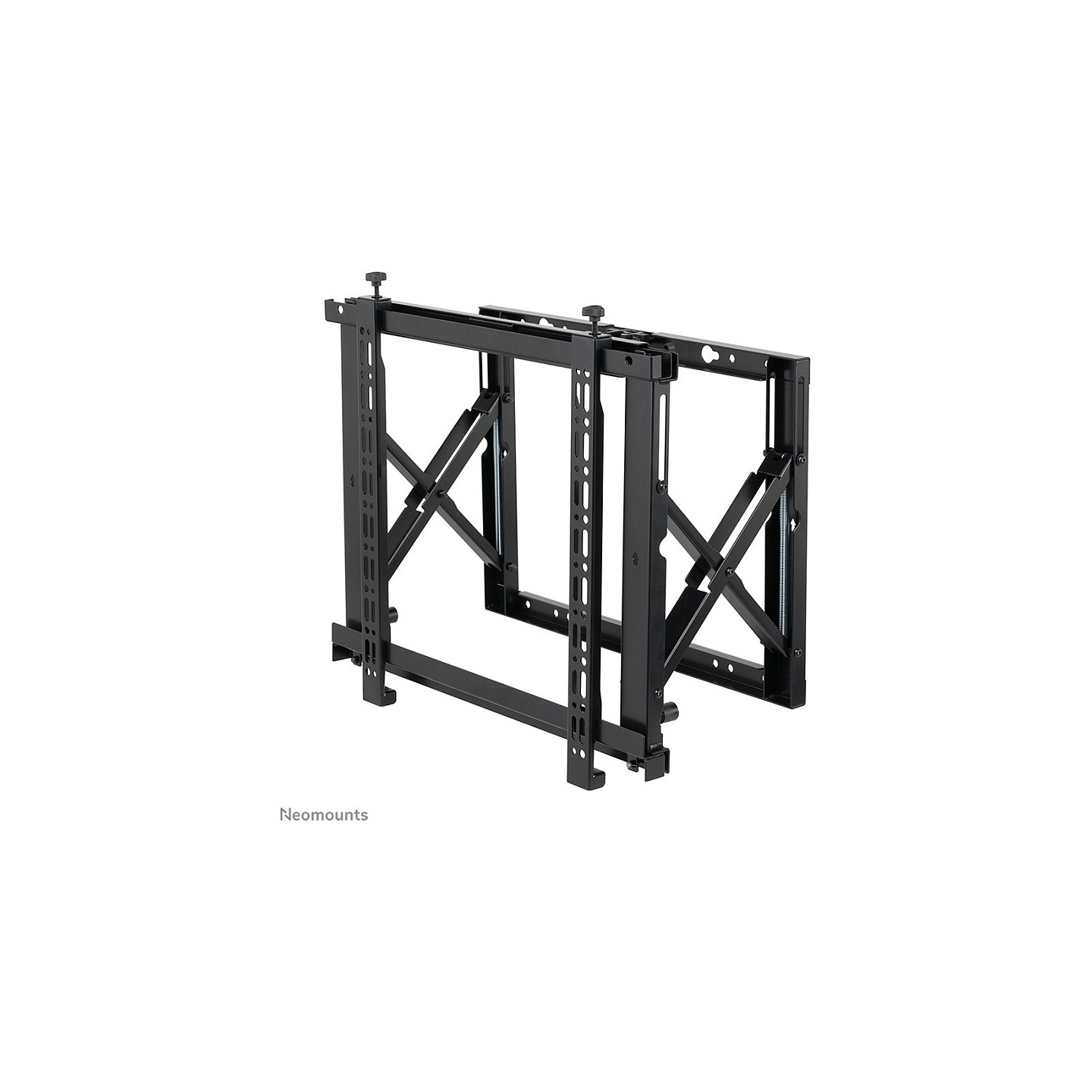 Neomounts WL95-800BL1 Push-to-Pop-Out Videowall-Wandhalterung für 42-70' Bildschirme - Schwarz