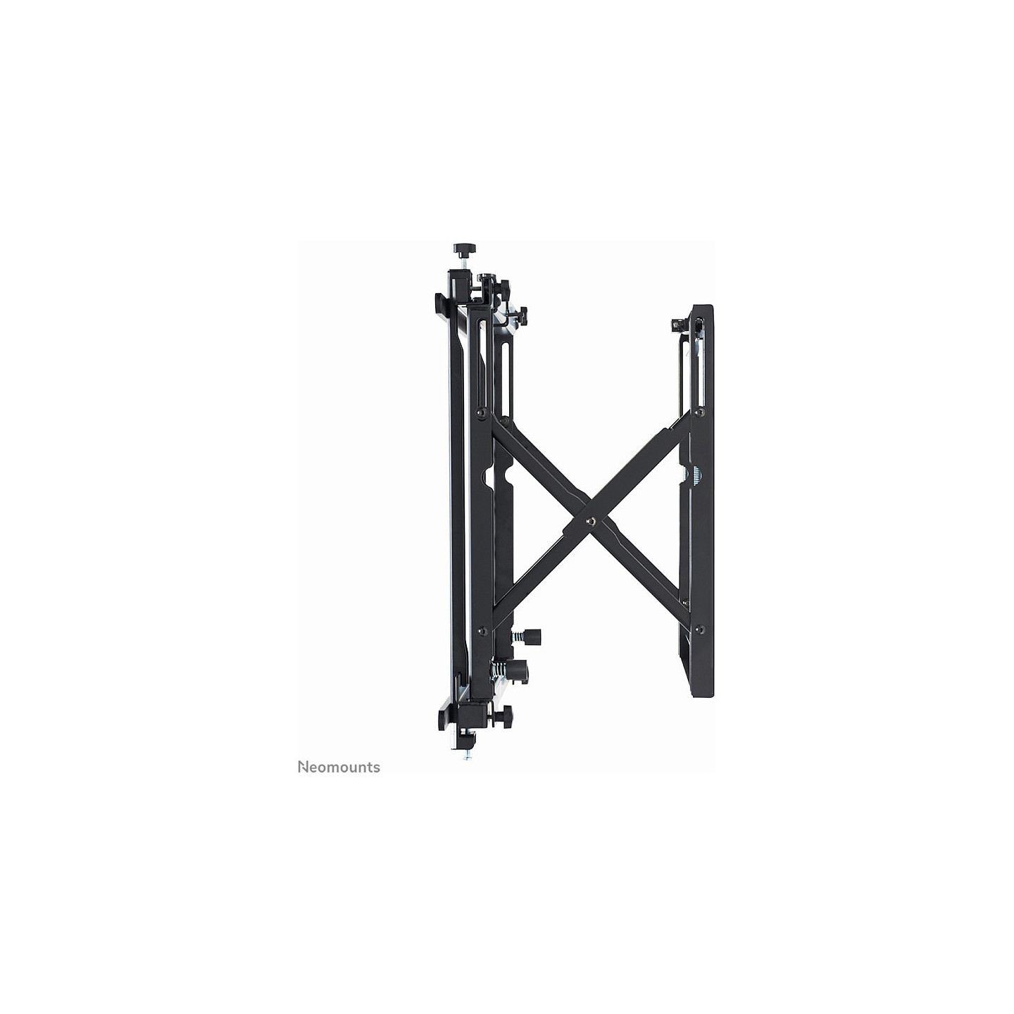 Neomounts WL95-800BL1 Push-to-Pop-Out Videowall-Wandhalterung für 42-70' Bildschirme - Schwarz