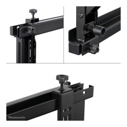 Neomounts WL95-800BL1 Push-to-Pop-Out Videowall-Wandhalterung für 42-70' Bildschirme - Schwarz
