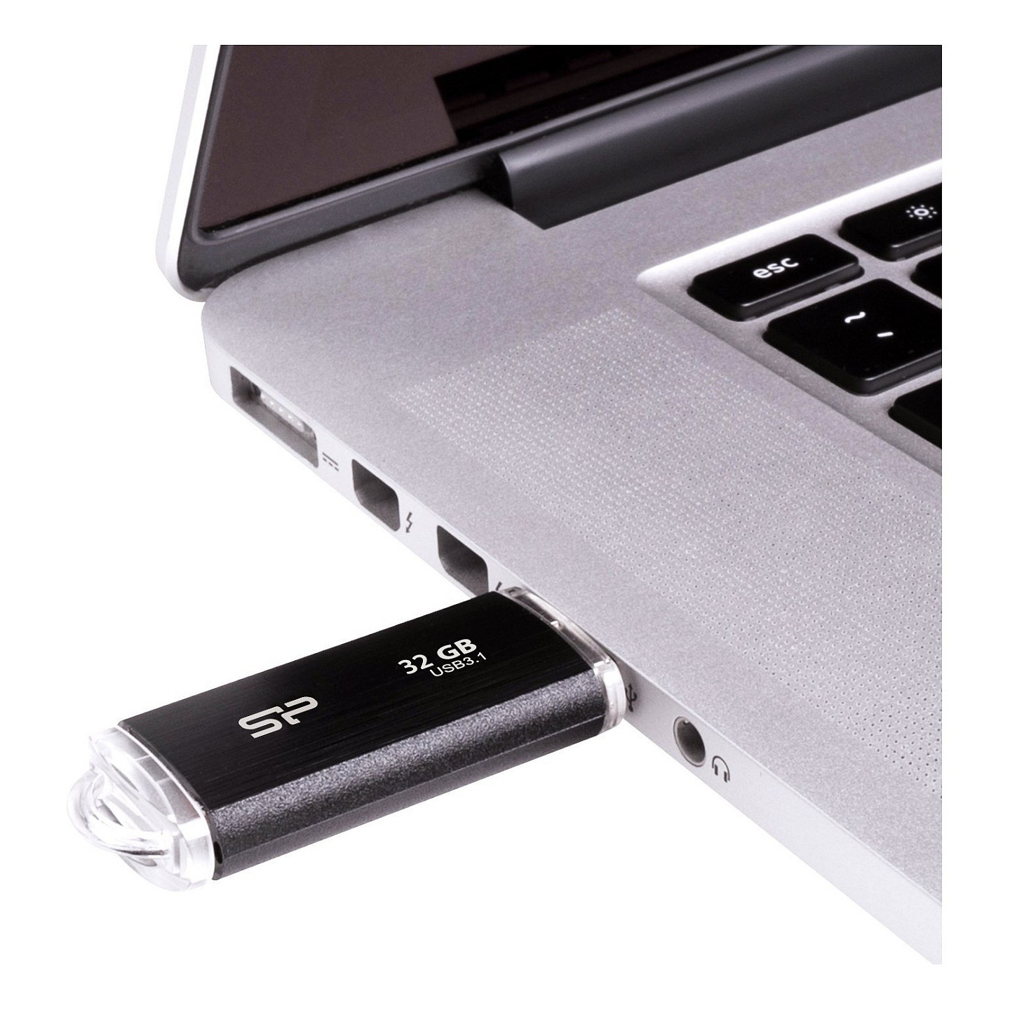 STICK USB3.1 32GB Silicon Power B02 Black — Buy in Cyprus with Fast Delivery