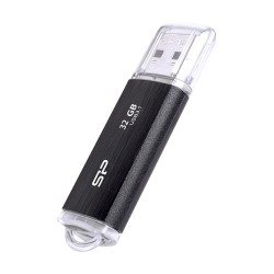 STICK USB3.1 32GB Silicon Power B02 Black — Buy in Cyprus with Fast Delivery