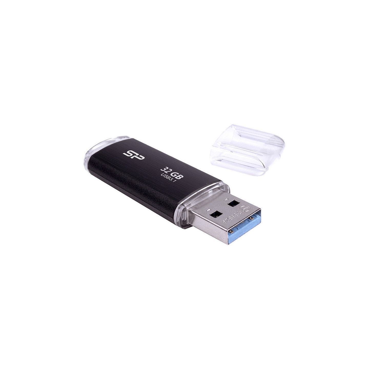 STICK USB3.1 32GB Silicon Power B02 Black — Buy in Cyprus with Fast Delivery