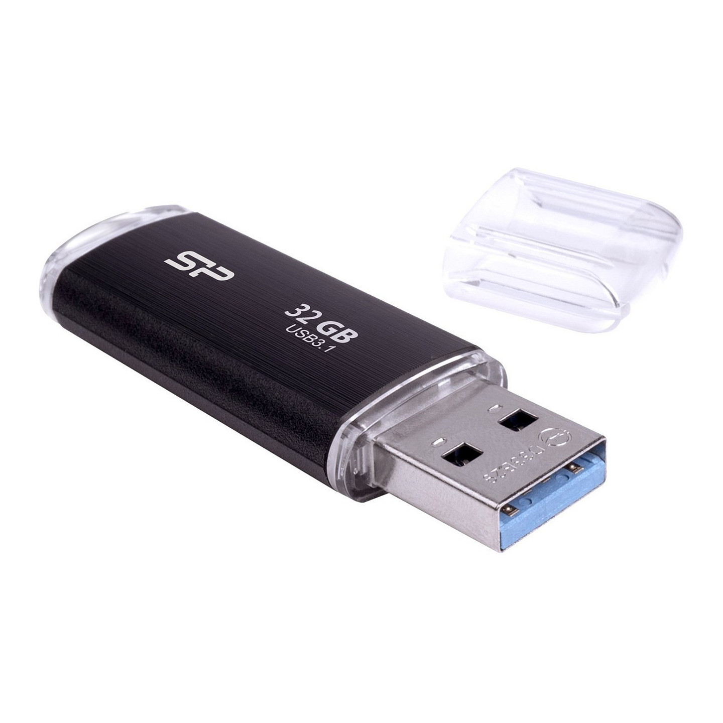 STICK USB3.1 32GB Silicon Power B02 Black — Buy in Cyprus with Fast Delivery