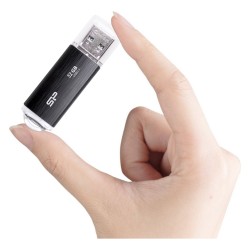 STICK USB3.1 32GB Silicon Power B02 Black — Buy in Cyprus with Fast Delivery