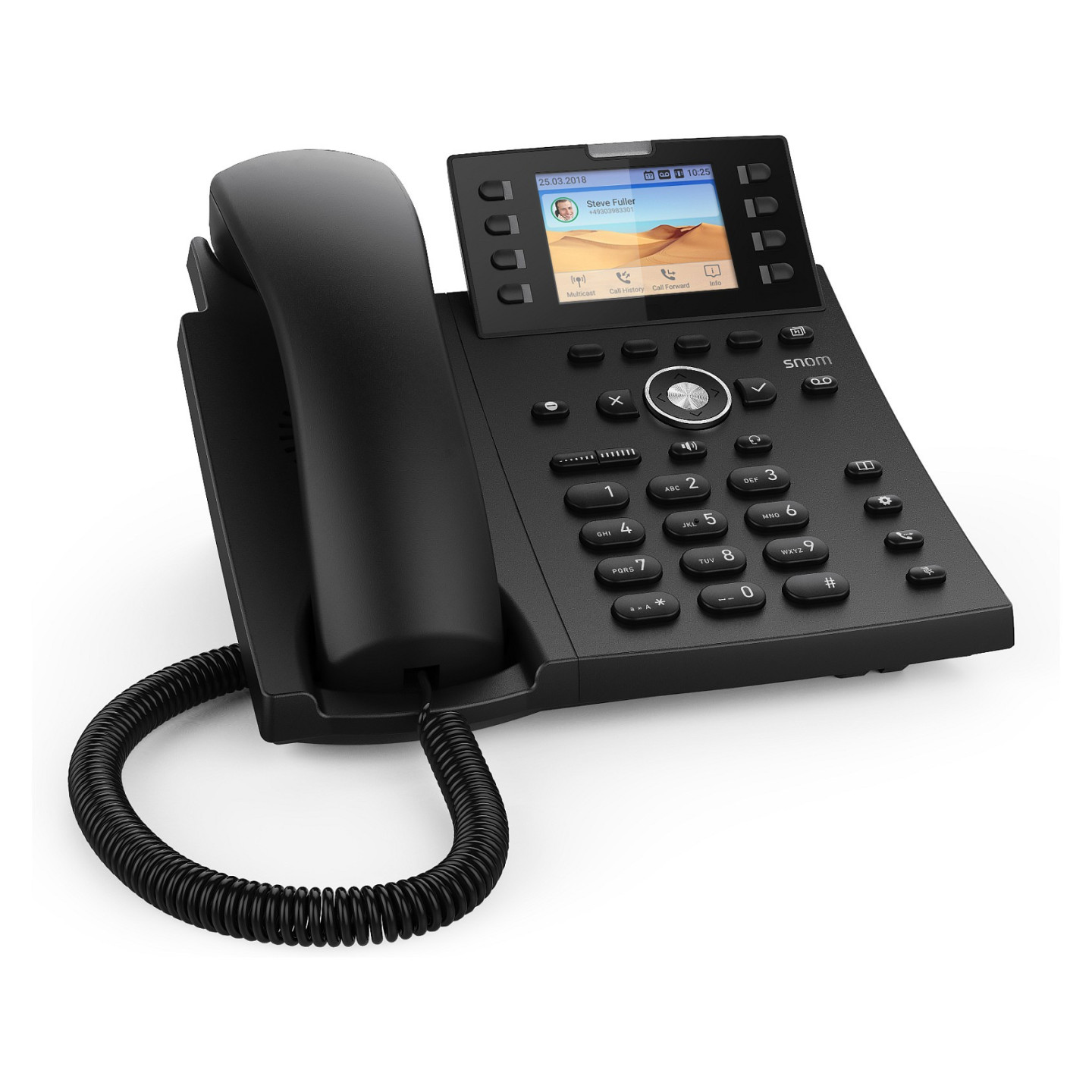 SNOM D335 VOIP Tischtelefon (SIP) ohne Netzteil — Buy in Cyprus with Fast Delivery
