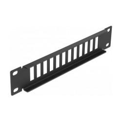 Delock 10? LWL Patchpanel 12 Port für SC Duplex LC Quad 1 HE schwarz — Buy in Cyprus with Fast Delivery