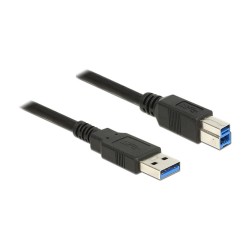 85069 3m USB A USB B Männlich Männlich Schwarz USB Kabel — Buy in Cyprus with Fast Delivery