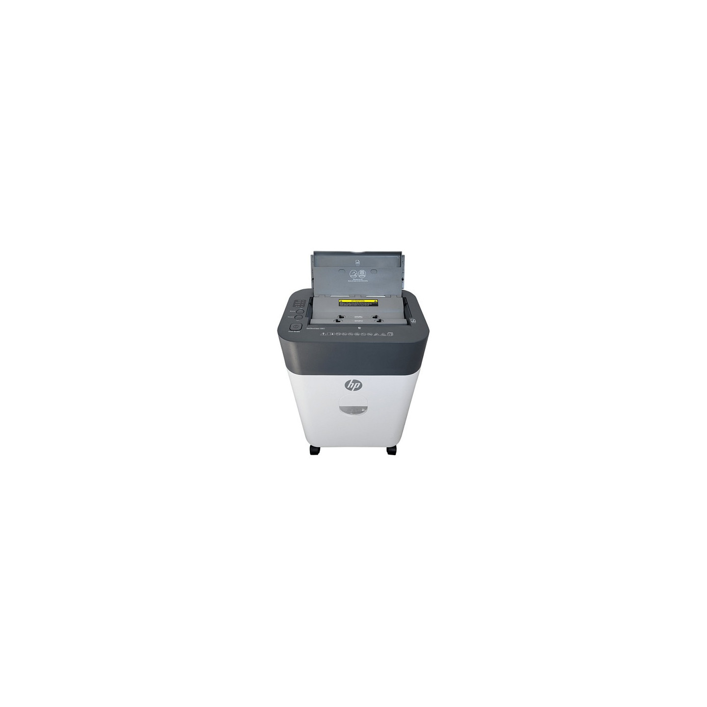 HP OneShred Auto 100CC Aktenvernichter mit Partikelschnitt bis 100 Blatt weiß — Buy in Cyprus with Fast Delivery
