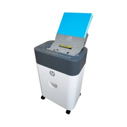 HP OneShred Auto 100CC Aktenvernichter mit Partikelschnitt bis 100 Blatt weiß — Buy in Cyprus with Fast Delivery