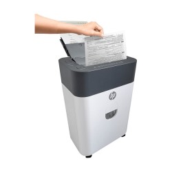 HP OneShred Auto 100CC Aktenvernichter mit Partikelschnitt bis 100 Blatt weiß — Buy in Cyprus with Fast Delivery