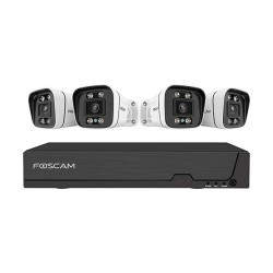 FOSCAM FNA108E-B4-2T Überwachungskameraset 4 Kameras mit Recorder Weiß — Buy in Cyprus with Fast Delivery