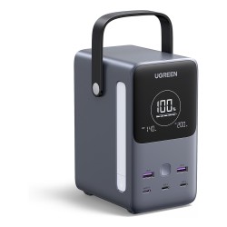 48000mAh 300W Fast Charging Power Bank gray — Buy in Cyprus with Fast Delivery