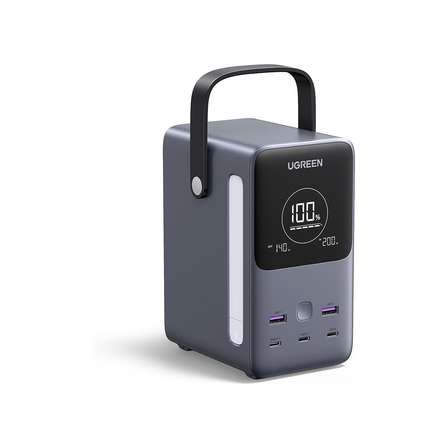 48000mAh 300W Fast Charging Power Bank gray — Buy in Cyprus with Fast Delivery