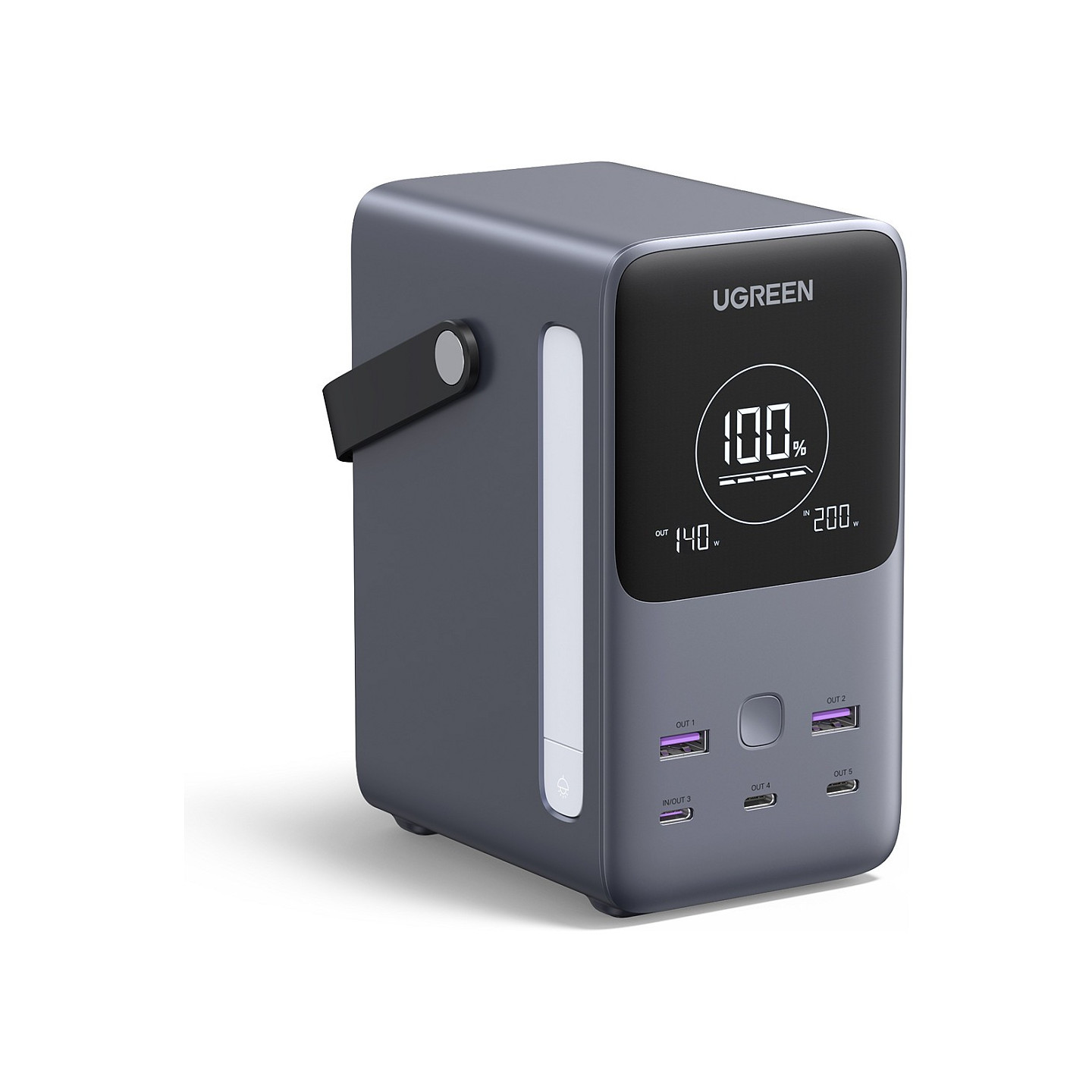 48000mAh 300W Fast Charging Power Bank gray — Buy in Cyprus with Fast Delivery