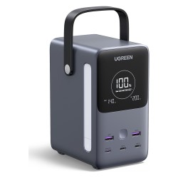 48000mAh 300W Fast Charging Power Bank gray — Buy in Cyprus with Fast Delivery