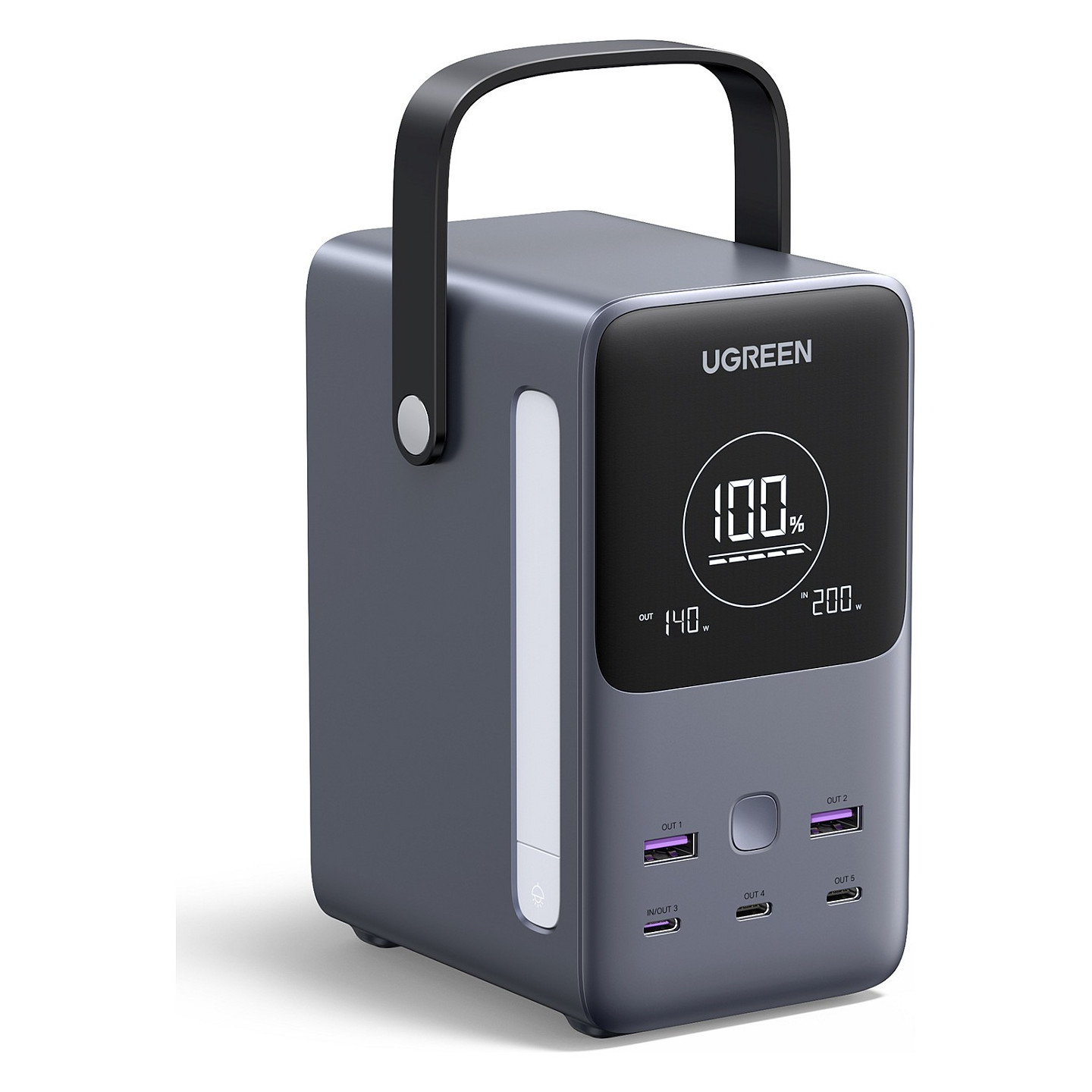48000mAh 300W Fast Charging Power Bank gray — Buy in Cyprus with Fast Delivery