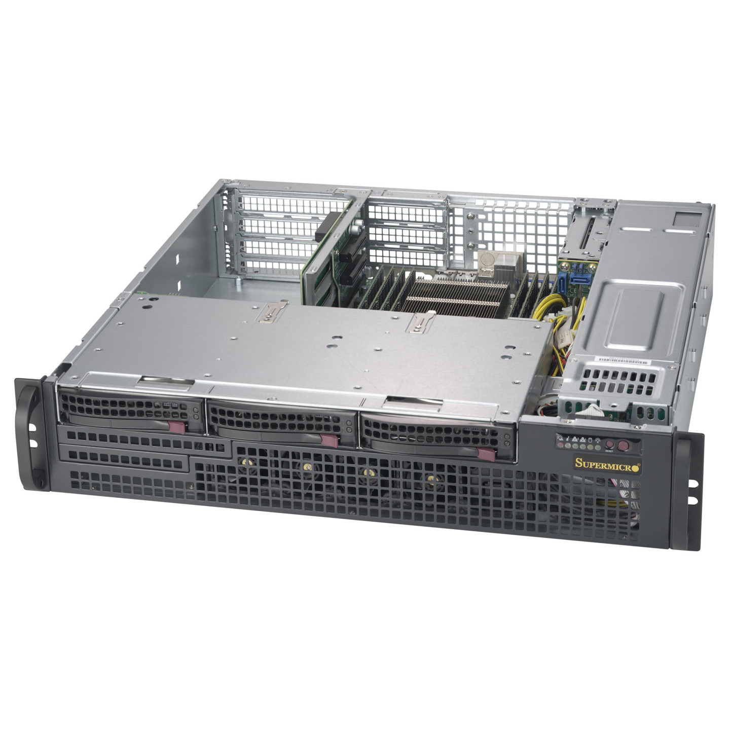 2HE Supermicro Gehäuse SuperChassis U2 CSE-825MBTQC-R802WB — Buy in Cyprus with Fast Delivery