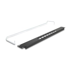 Delock 19? D-Typ Patchpanel mit Entlastungsschiene 8 Port mittig 1 HE schwarz — Buy in Cyprus with Fast Delivery