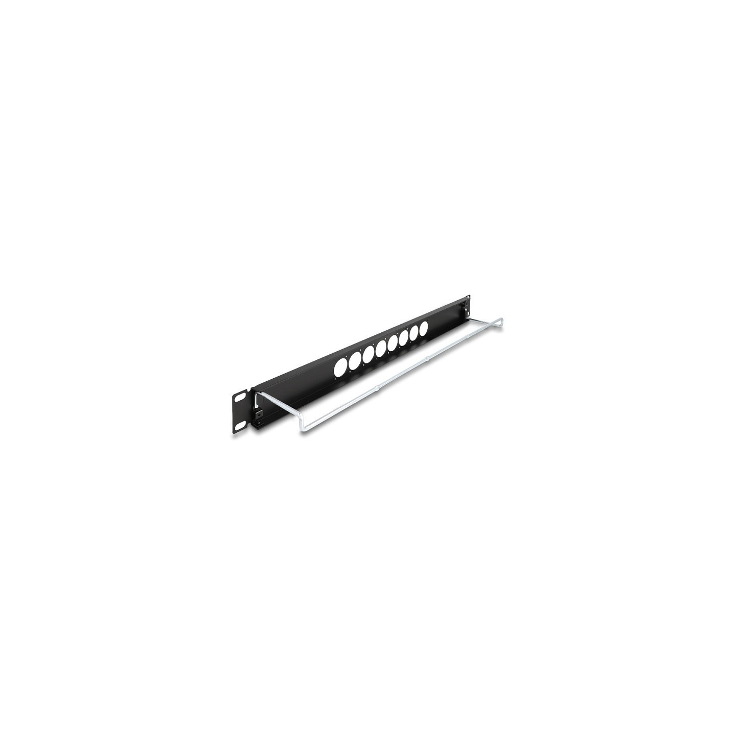 Delock 19? D-Typ Patchpanel mit Entlastungsschiene 8 Port mittig 1 HE schwarz — Buy in Cyprus with Fast Delivery
