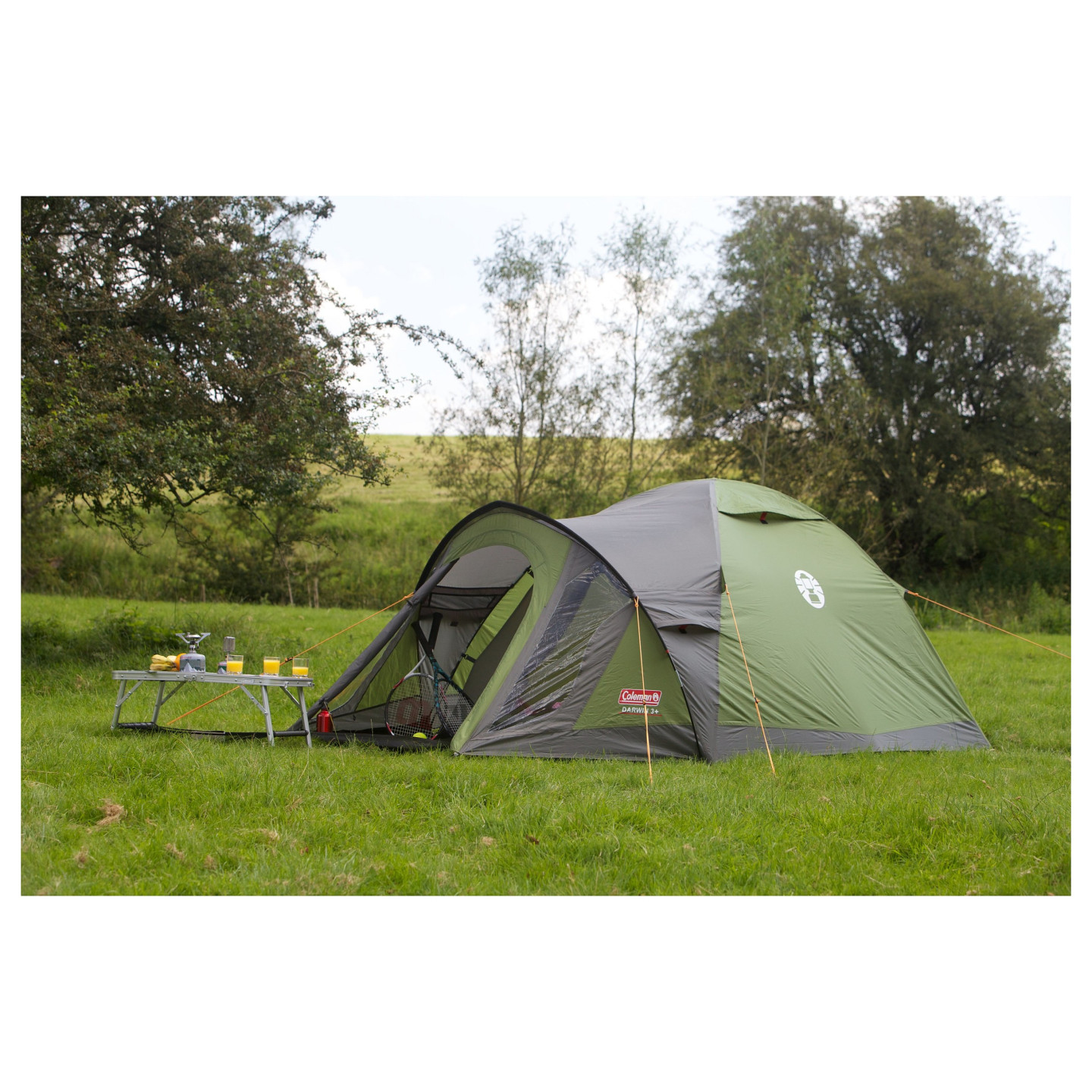 COLEMAN Darwin 4 Plus Akti. Zelt 4 Pers. & Vorzelt — Buy in Cyprus with Fast Delivery
