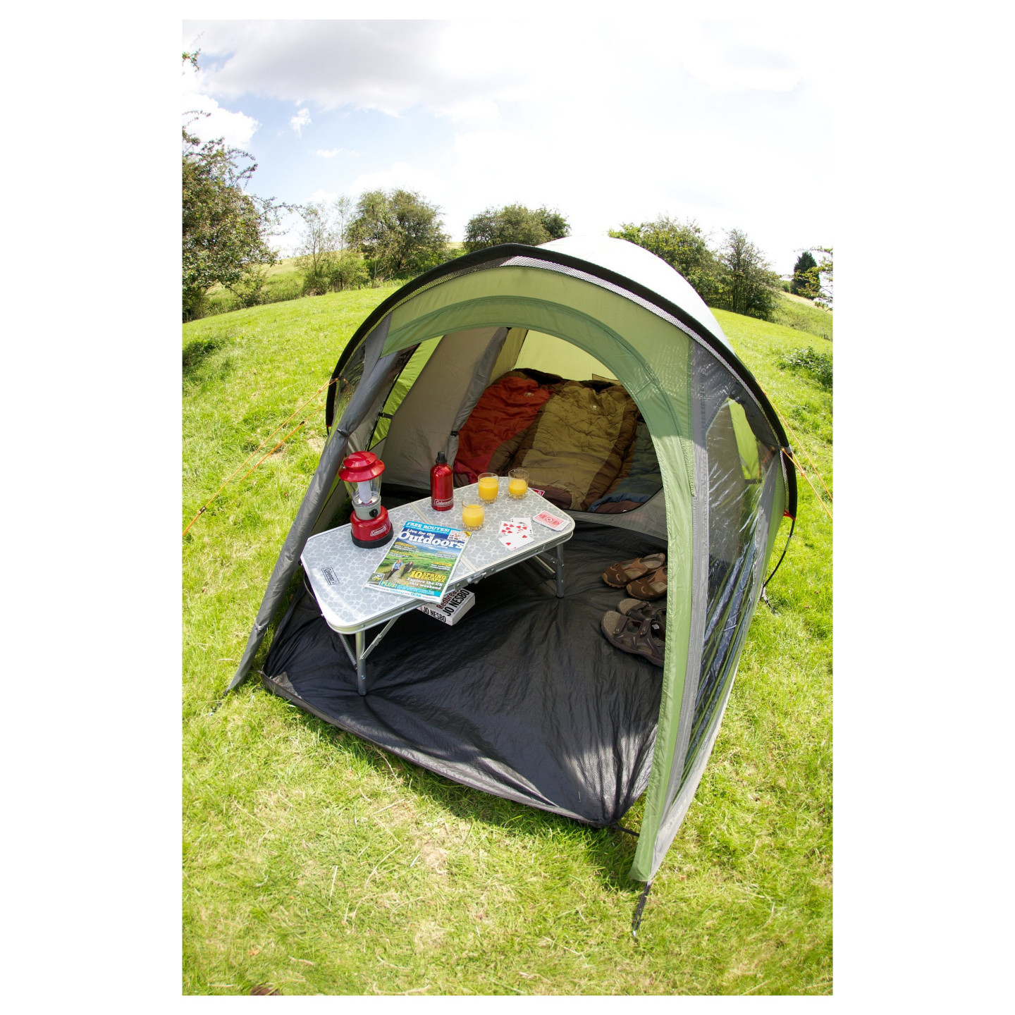 COLEMAN Darwin 4 Plus Akti. Zelt 4 Pers. & Vorzelt — Buy in Cyprus with Fast Delivery