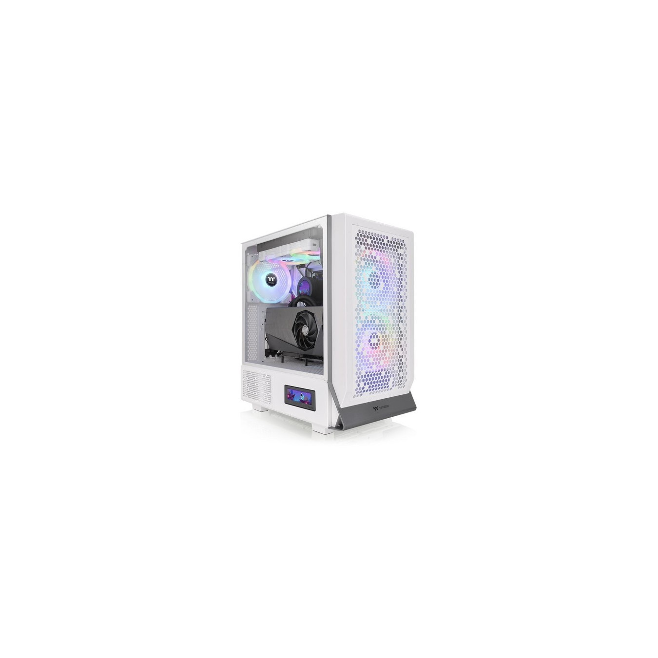 Thermaltake Ceres 300 TG ARGB - Mid-Tower PC Case, Snow White, Tempered Glass, ARGB — Buy in Cyprus with Fast Delivery