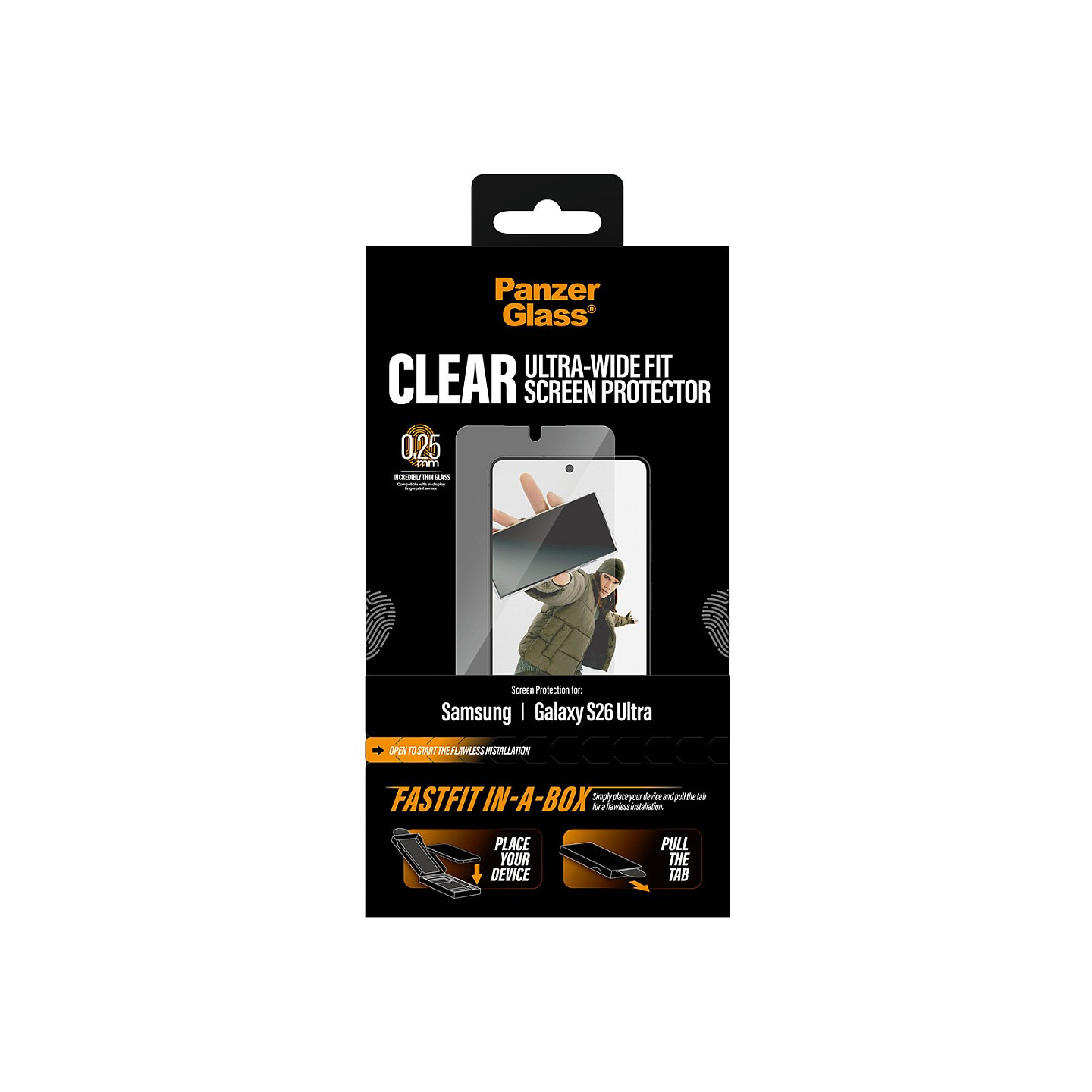 PanzerGlass Displayschutz Samsung Galaxy S26 Ultra Ultra-Wide Fit — Buy in Cyprus with Fast Delivery