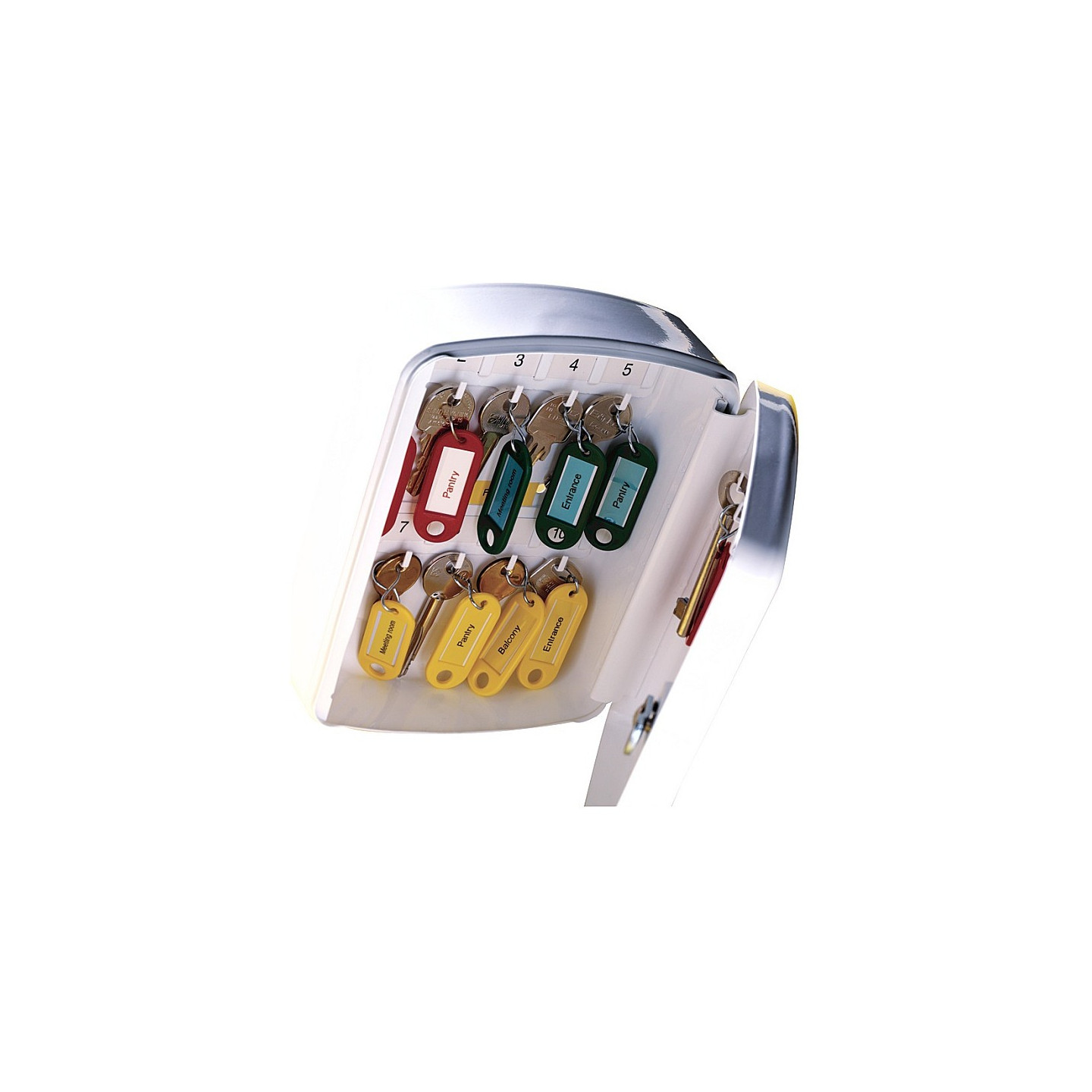 Dymo LabelWriter - D1 Etiketten selbstklebend - 12 mm x 7 m - Rot auf Weiß - (S0720550) — Buy in Cyprus with Fast Delivery