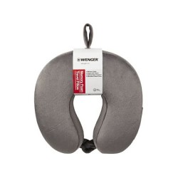 WENGER Memory Foam Travel Neck Pillow Grey — Buy in Cyprus with Fast Delivery