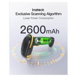 inateck Barcodescanner 23 black [BCST-23_black] — Buy in Cyprus with Fast Delivery
