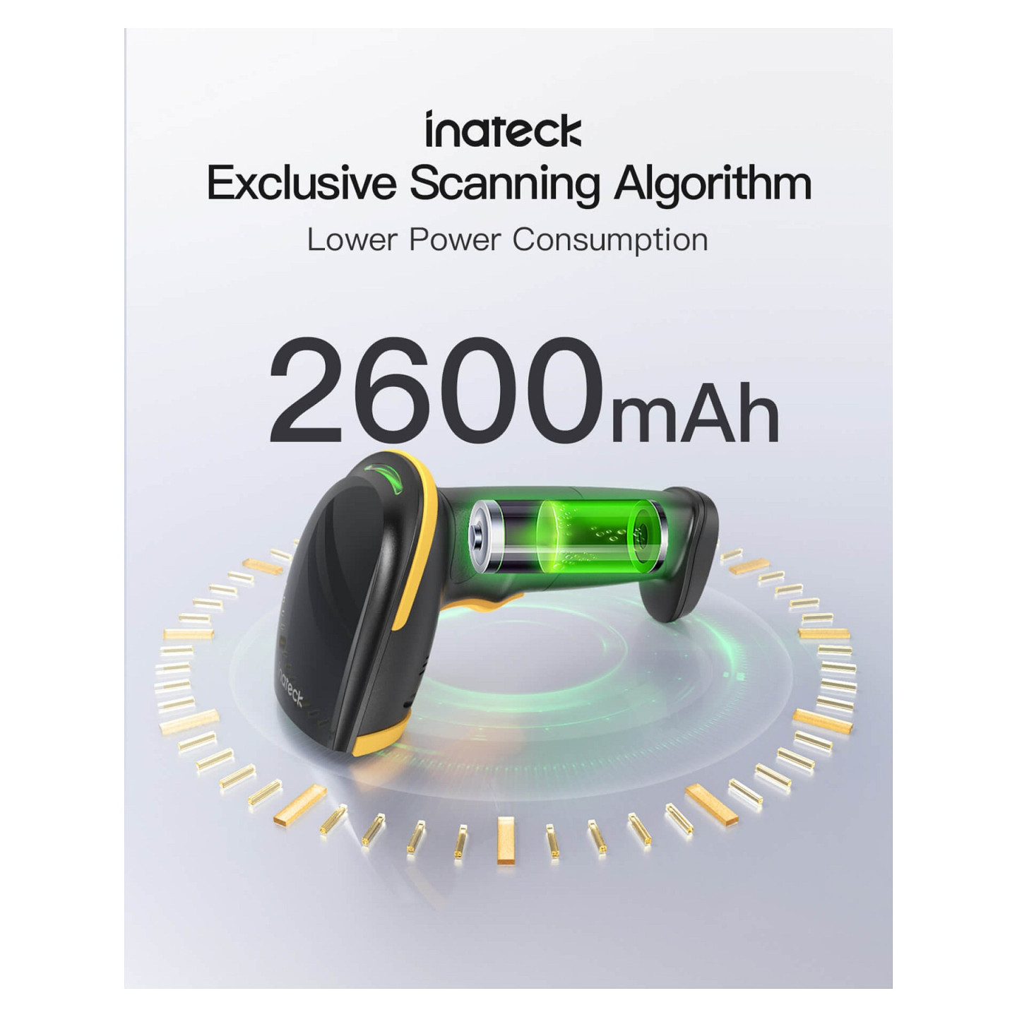 inateck Barcodescanner 23 black [BCST-23_black] — Buy in Cyprus with Fast Delivery