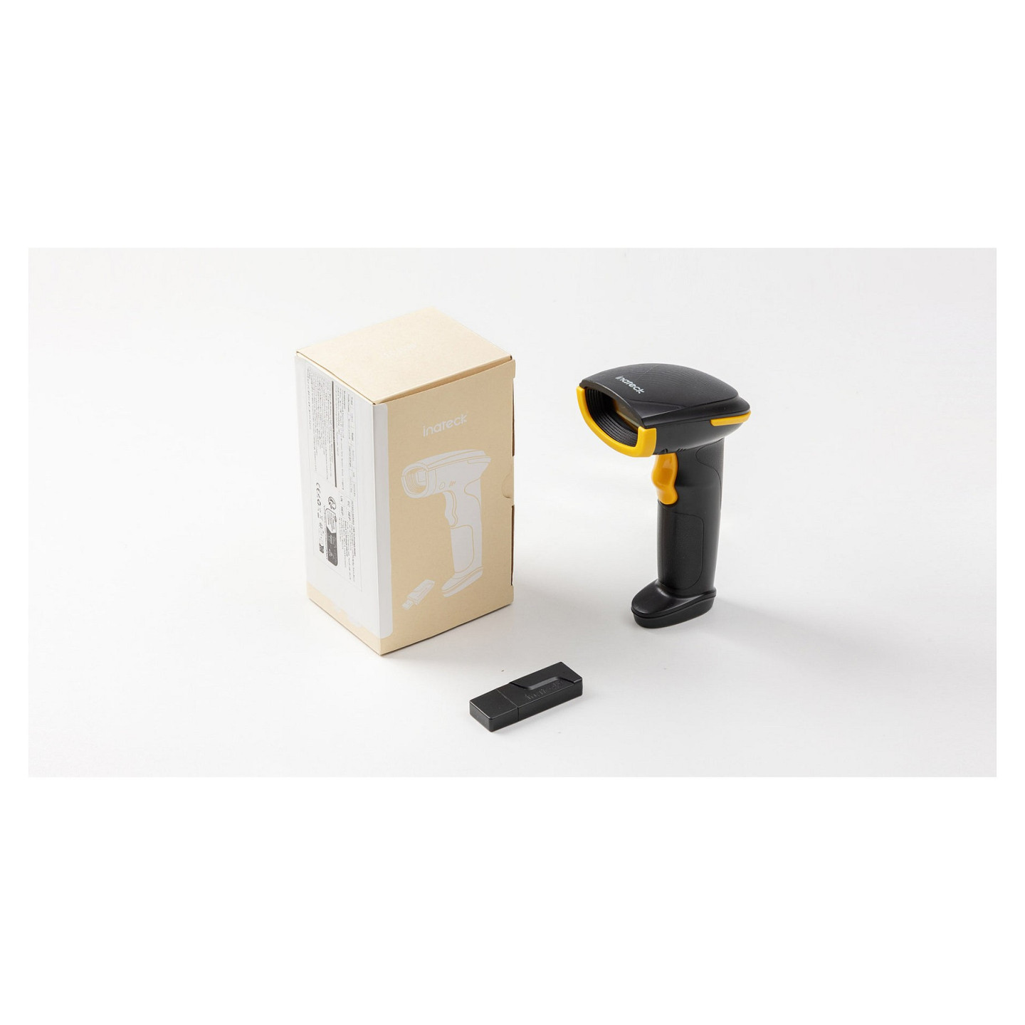 inateck Barcodescanner 23 black [BCST-23_black] — Buy in Cyprus with Fast Delivery