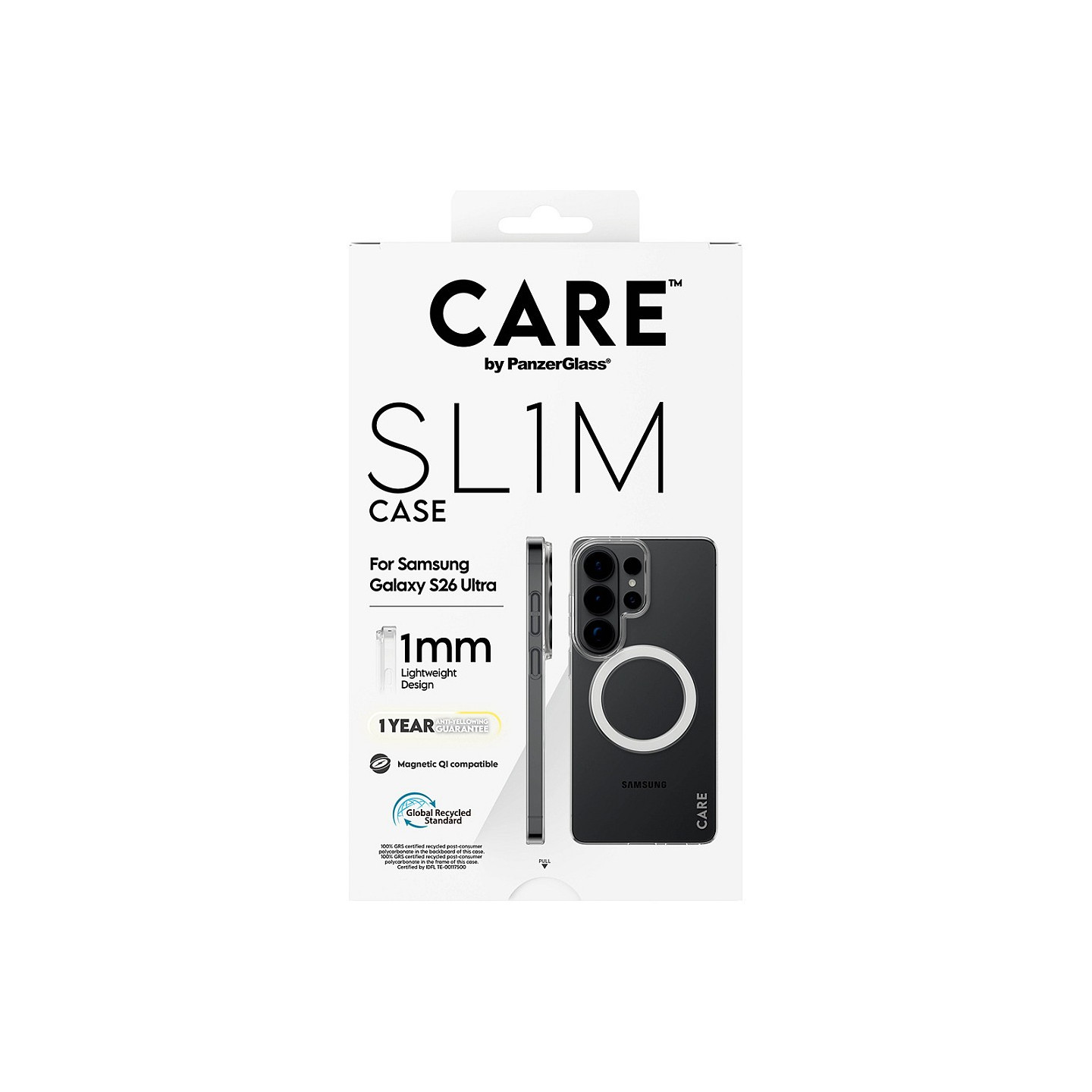 PanzerGlass CARE SL1M Case Transparent Samsung Galaxy S26 Ultra — Buy in Cyprus with Fast Delivery