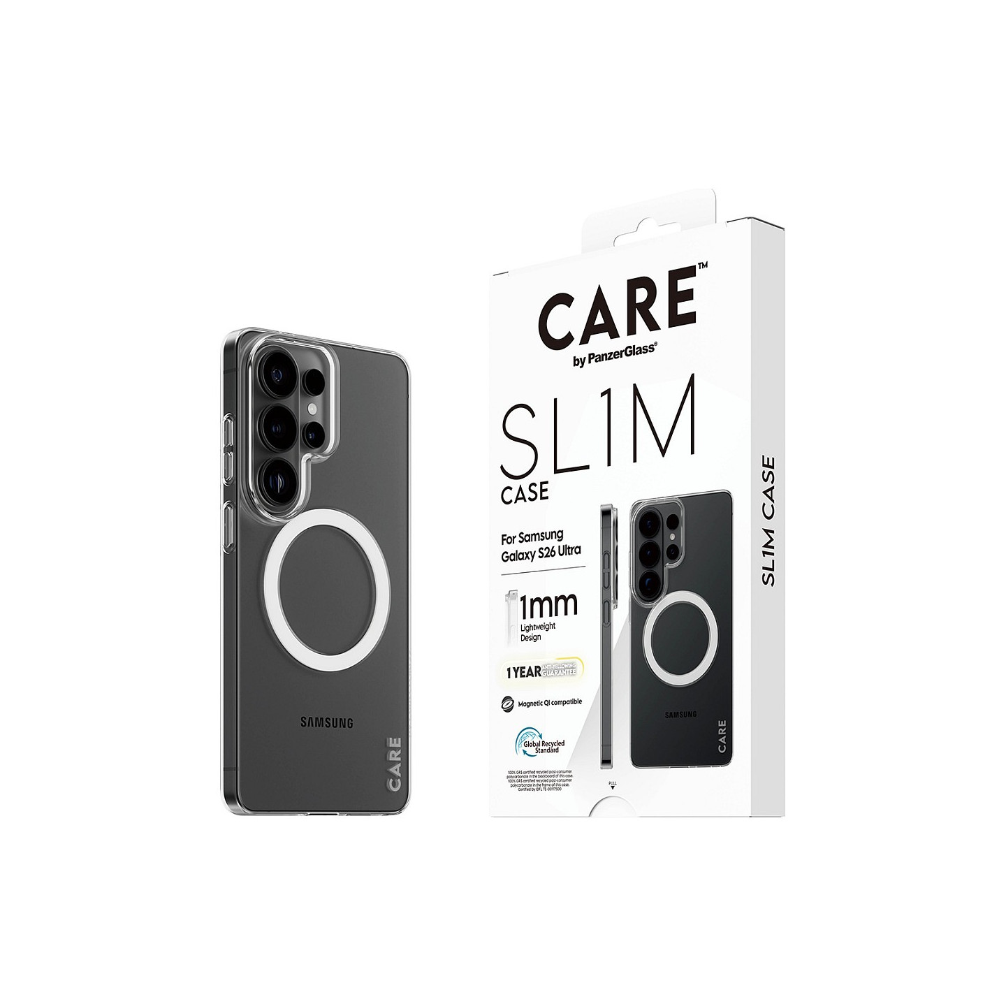 PanzerGlass CARE SL1M Case Transparent Samsung Galaxy S26 Ultra — Buy in Cyprus with Fast Delivery