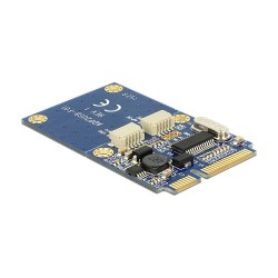 Mini PCIe I O full size 2 x USB 2.0 Typ-A Buchse — Buy in Cyprus with Fast Delivery
