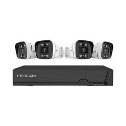 FOSCAM FN9108E-B4-2T Überwachungskameraset 4 Kameras mit Recorder Weiß — Buy in Cyprus with Fast Delivery