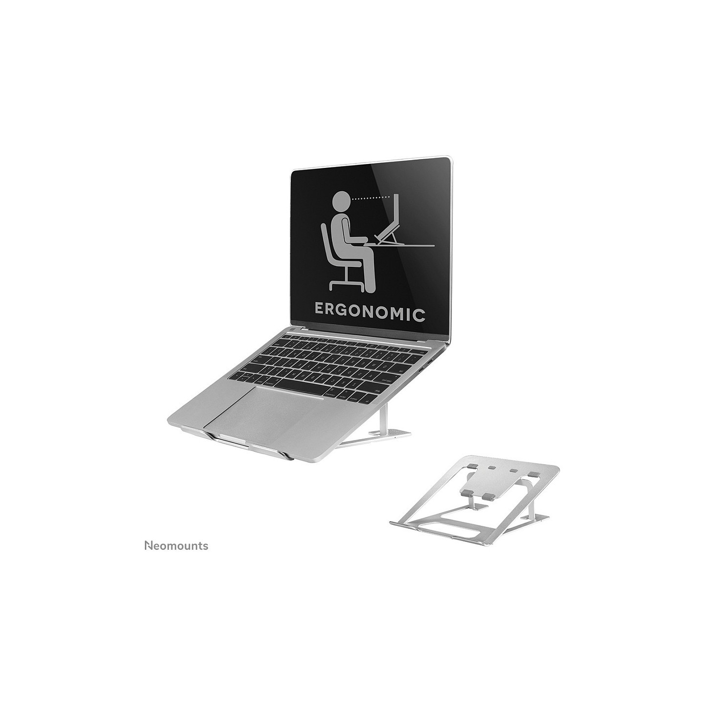 Laptop-Ständer. faltbar. 5KG NSLS085SILVER Neomounts — Buy in Cyprus with Fast Delivery