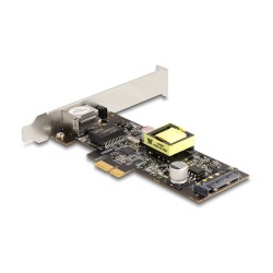 PCI Express x1 Netzwerkkarte 2.5 Gigabit LAN 1 x RJ45 mit PoE+ i225 — Buy in Cyprus with Fast Delivery