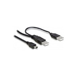 USB 2.0 Y 2x USB-A St to mini USB — Buy in Cyprus with Fast Delivery