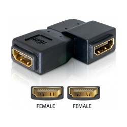 Adp HDMI Bu to Bu 90° gewinkelt- — Buy in Cyprus with Fast Delivery