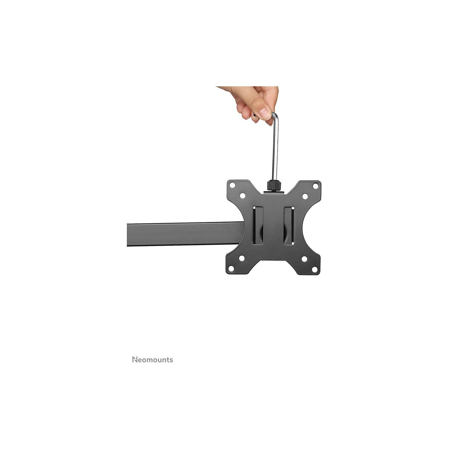 Neomounts FPMA-D550D4BLACK bewegliche Tischhalterung für 4 Bildschirme 13'-32' - Schwarz — Buy in Cyprus with Fast Delivery