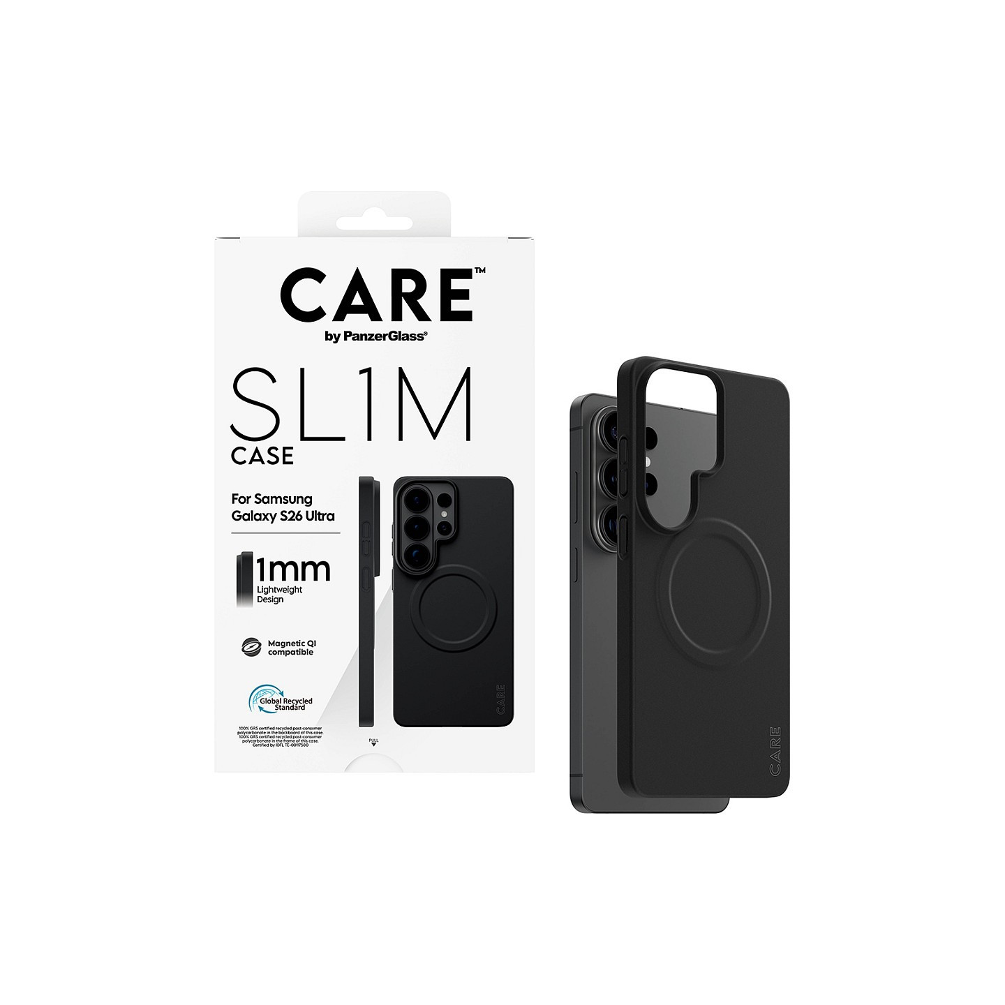 PanzerGlass CARE SL1M Case Schwarz Samsung Galaxy S26 Ultra — Buy in Cyprus with Fast Delivery