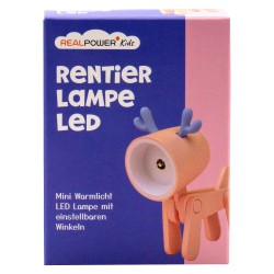 RealPower LED-Tier Taschenlampe Pink deer — Buy in Cyprus with Fast Delivery
