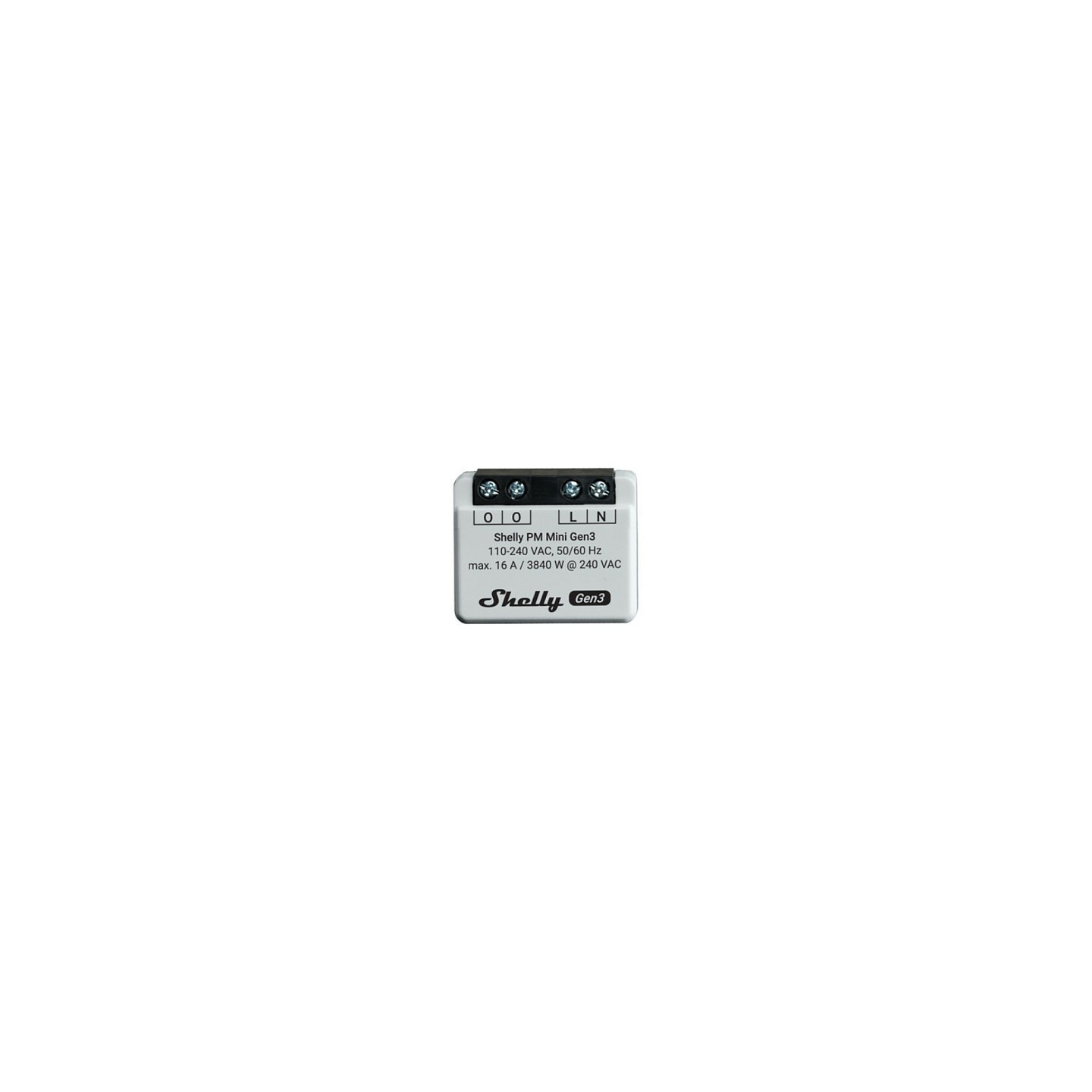Shelly Relais 'PM Mini Gen. 3' WLAN BT Unterputz — Buy in Cyprus with Fast Delivery
