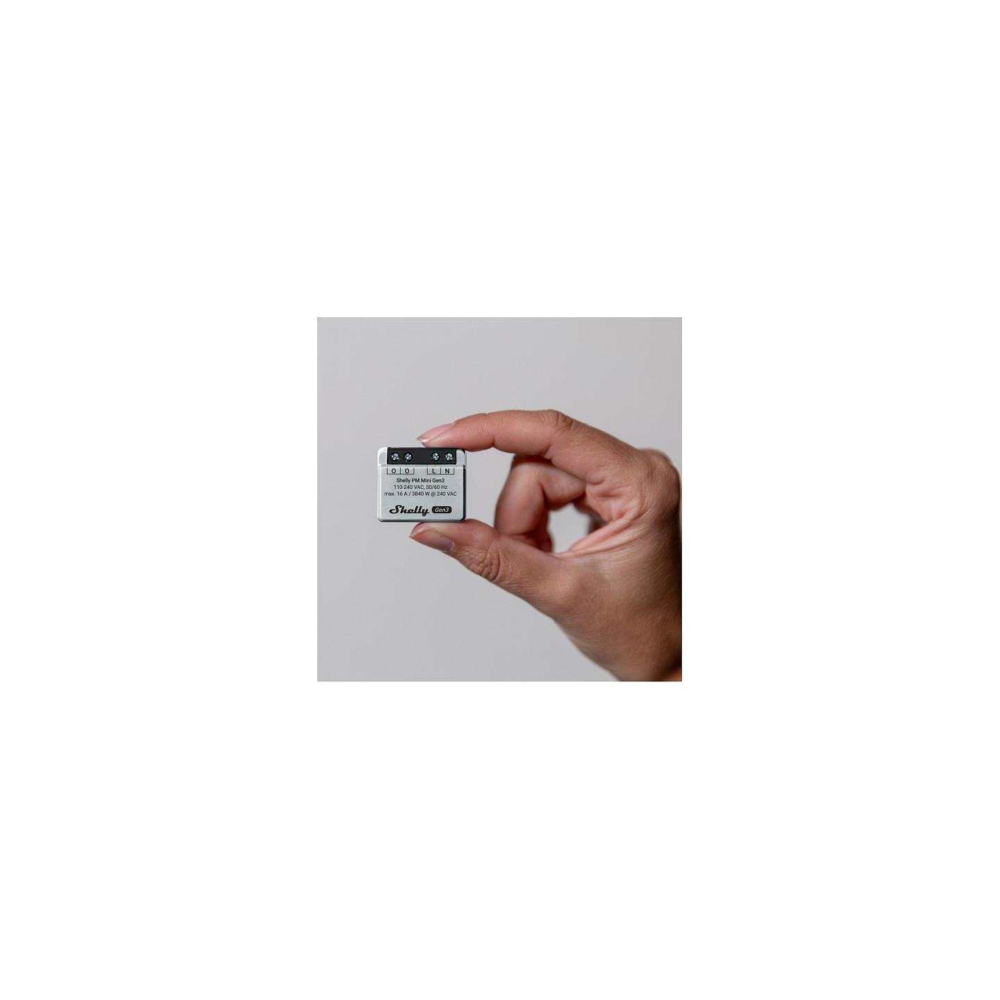 Shelly Relais 'PM Mini Gen. 3' WLAN BT Unterputz — Buy in Cyprus with Fast Delivery