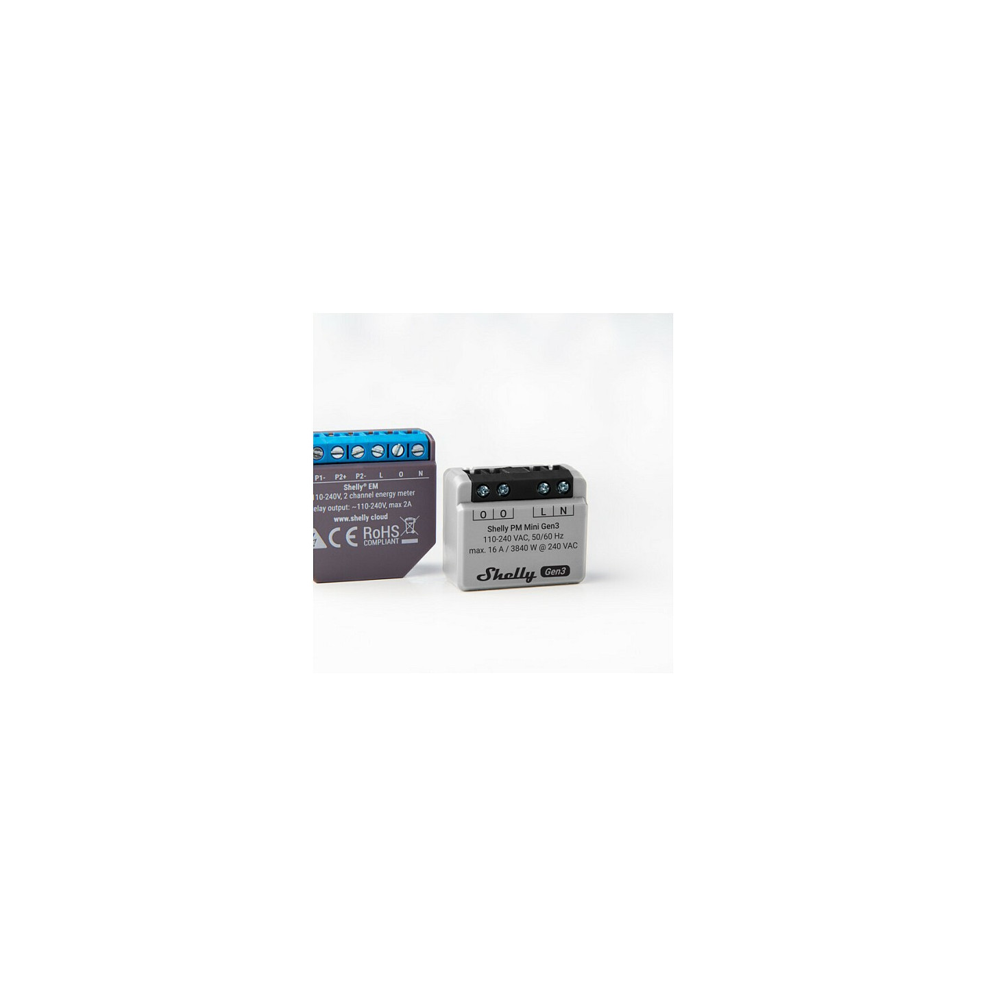 Shelly Relais 'PM Mini Gen. 3' WLAN BT Unterputz — Buy in Cyprus with Fast Delivery